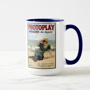 Mabel Normand 1914 magazine cover mug