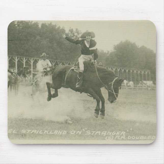 Mabel Strickland on Stranger. Mouse Pad (Front)
