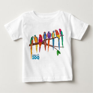 Mabell's Zoo Animals, The Parrots Baby T-Shirt