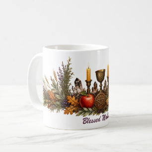 Mabon Wiccan Altar Autumn Equinox Mug