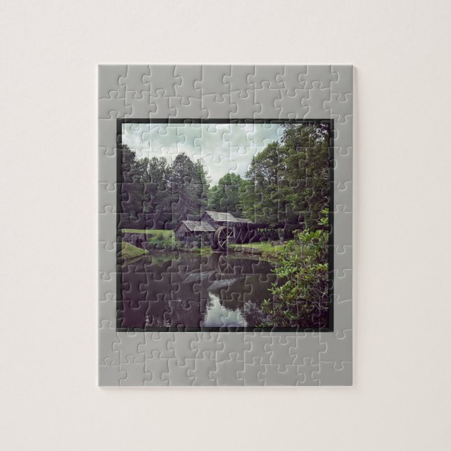 Mabry Mill Jigsaw Puzzle (Vertical)