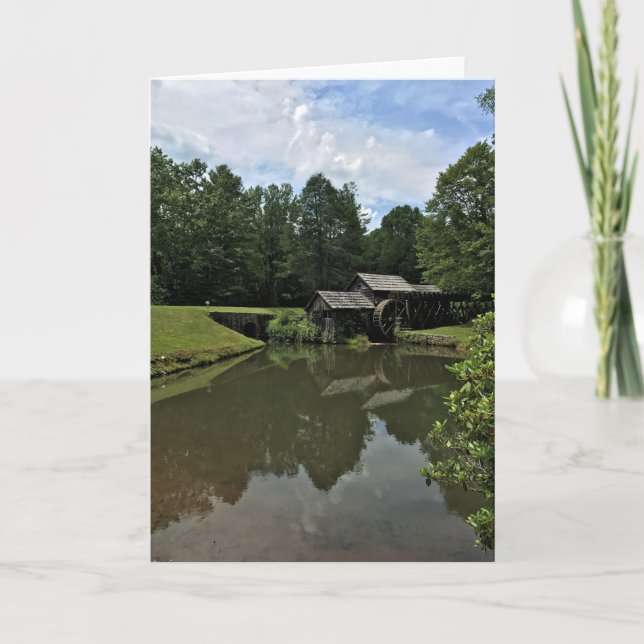 Mabry Mill, Virginia Card (Front)