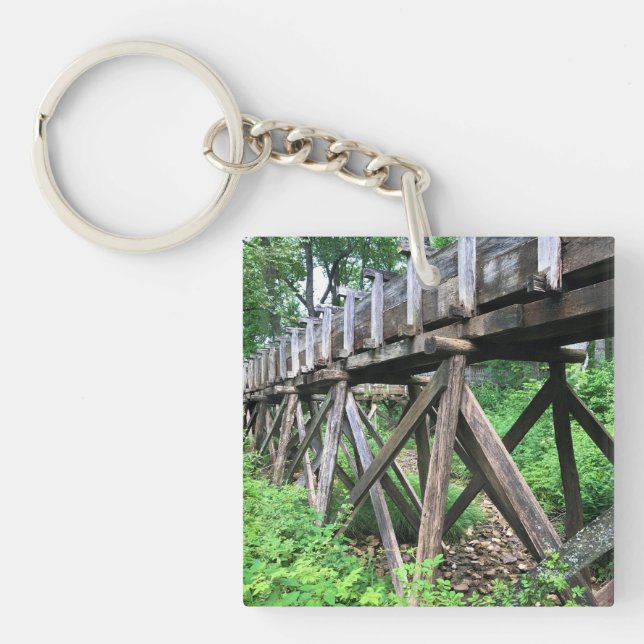 Mabry Mill, Virginia Key Ring (Front)