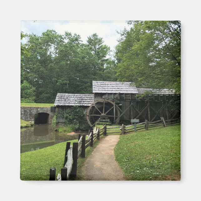 Mabry Mill, Virginia Magnet (Front)