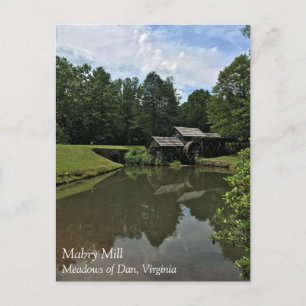 Mabry Mill, Virginia Postcard