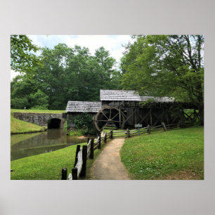 Mabry Mill, Virginia Poster