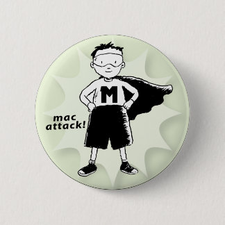 mac2 6 cm round badge