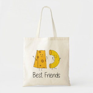 Mac and Cheese Best Friends Art Friendship Art Bes Tote Bag