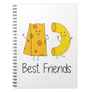 Mac and Cheese Best Friends Notebook
