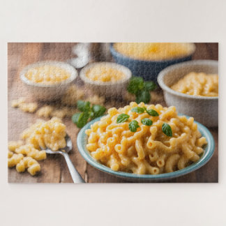 Mac and Cheese Jigsaw Puzzle