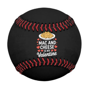 Mac And Cheese Valentine Mac n Cheese Lover Gift Baseball