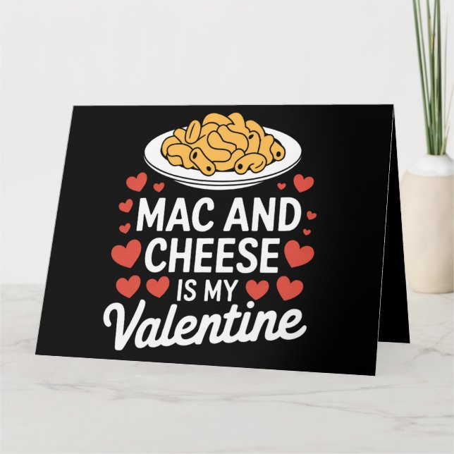 Mac And Cheese Valentine Mac n Cheese Lover Gift Card (Front)