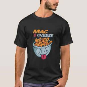 Mac And Cheese Valentine's Day Food Design T-Shirt