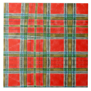 MAC BAIN TARTAN 6" Square Ceramic Tile