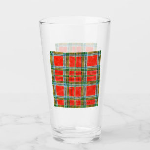 MAC BAIN TARTAN Pint Glass