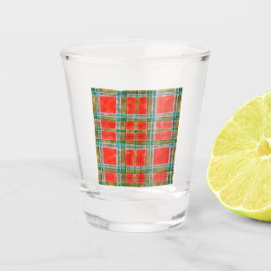 MAC BAIN TARTAN Shot Glass