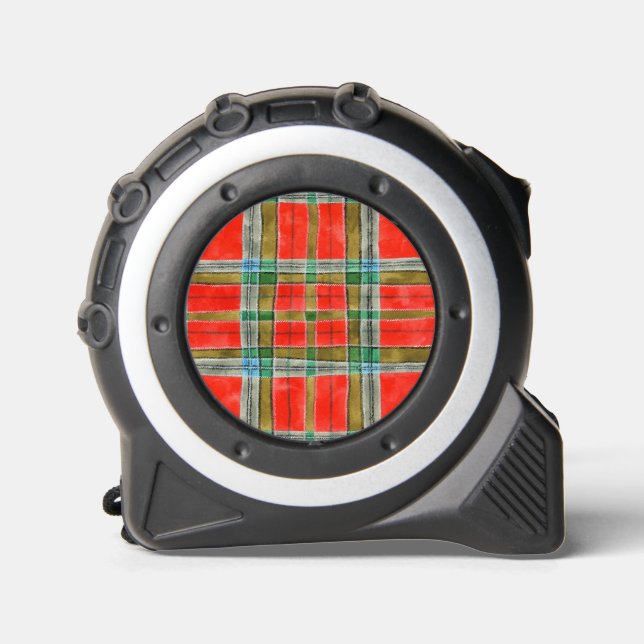 MAC BAIN TARTAN Tape Measure 1 (Front)