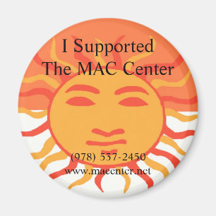 MAC Centre Magnet
