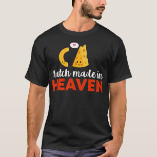 Mac & Cheese Cute Couple Bff Best Friend Costume13 T-Shirt