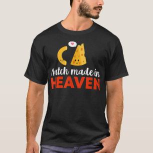 Mac & Cheese Cute Couple Bff Best Friend Costume 1 T-Shirt