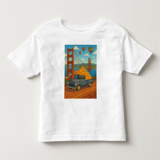 mac & cheese for 4t toddler T-Shirt (Front)