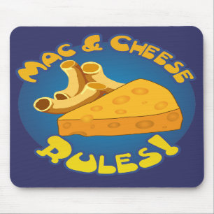 Mac & Cheese Rules Mousepad