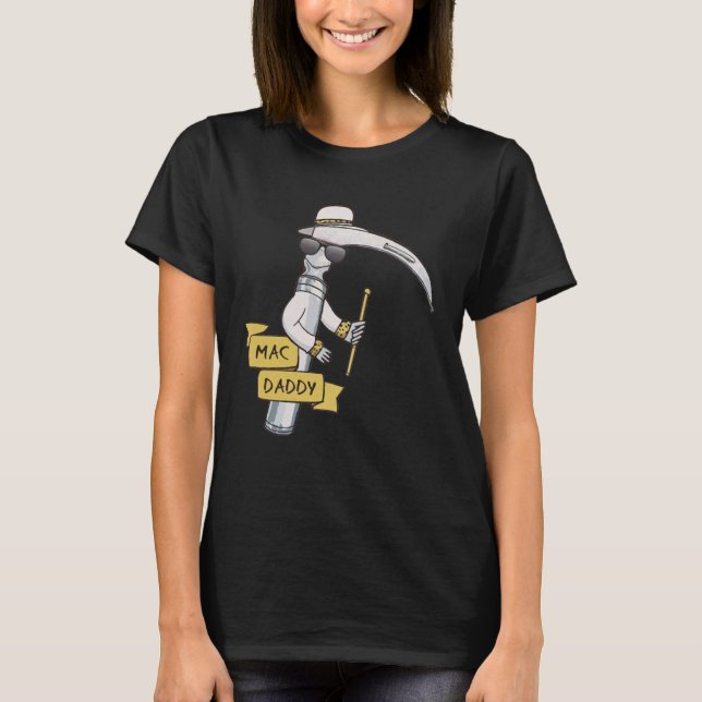 Mac Daddy Anaesthesia Laryngoscope Anaesthetist CR T-Shirt (Front)