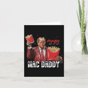 Mac Daddy Trump Making Fries Mega Donald Trump 202 Card