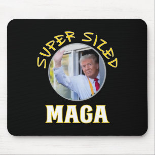 Mac Daddy Trump Vance 2024 Makes French Fries  Mouse Pad