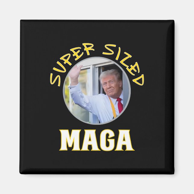 Mac Daddy Trump Vance Makes French Fries  Magnet (Front)