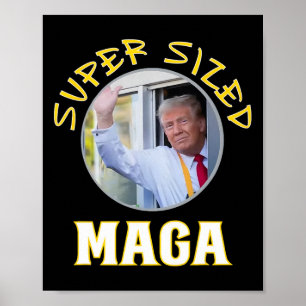 Mac Daddy Trump Vance Makes French Fries Poster