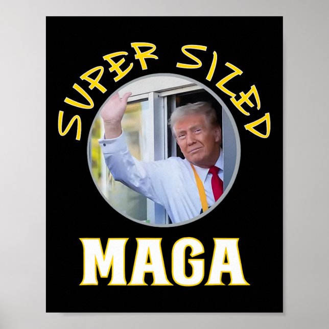 Mac Daddy Trump Vance Makes French Fries  Poster (Front)