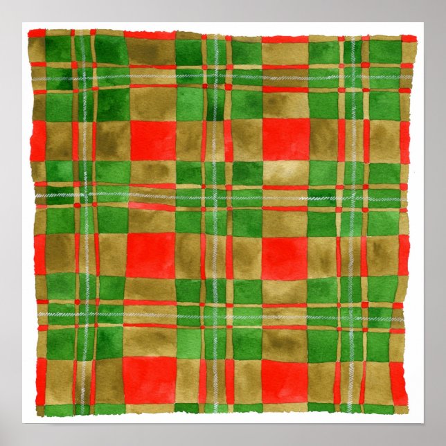 MAC GREGOR TARTAN 16"x16" Poster (Front)