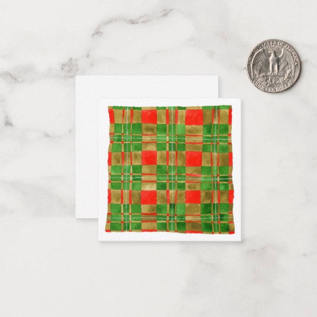 MAC GREGOR TARTAN 2.5x2.5 Flat Card II (Front/Back In Situ)