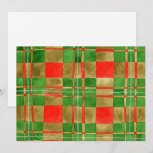 MAC GREGOR TARTAN 5.5x7.5 Flat Card / Horizontal