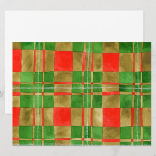 MAC GREGOR TARTAN 6.5x8.75 Flat Card / Vertical