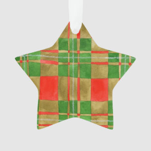 MAC GREGOR TARTAN Acrylic Star Ornament
