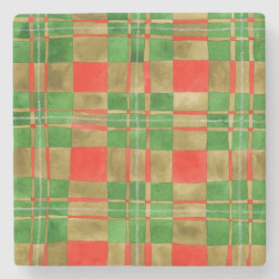 MAC GREGOR TARTAN Marble Stone Coaster 