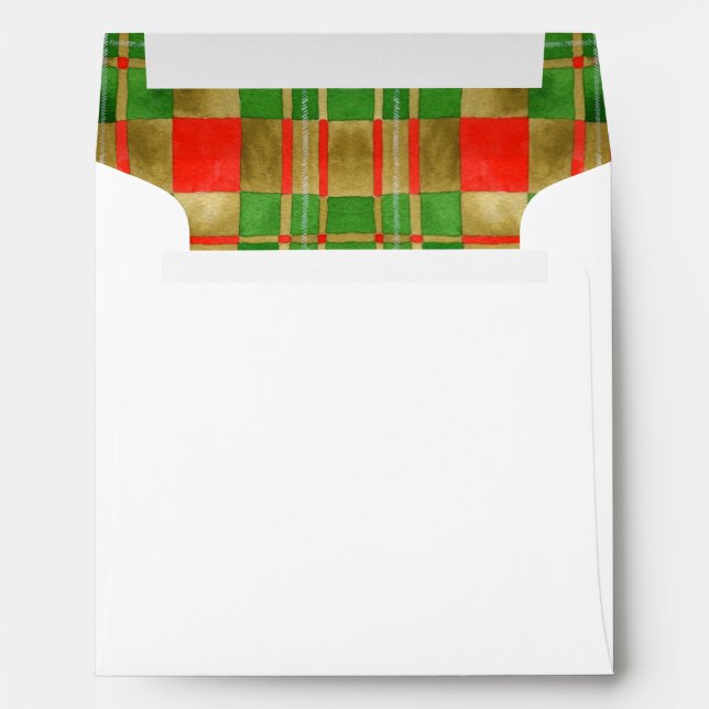 MAC GREGOR TARTAN Square Envelope  (Back (Bottom))