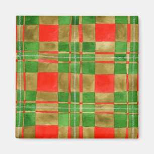 MAC GREGOR TARTAN Square Magnet