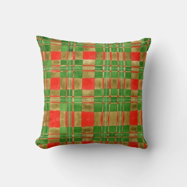 MAC GREGOR TARTAN Square Throw Pillow (Front)