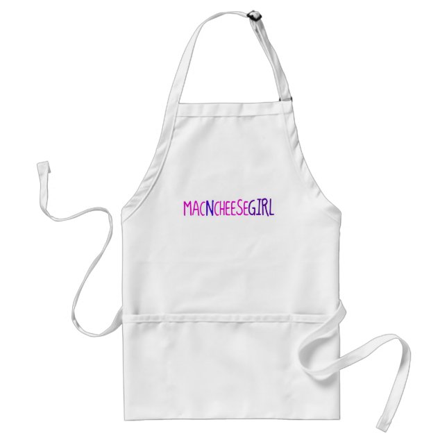 Mac N Cheese Girl Standard Apron (Front)