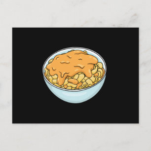Mac n cheese postcard