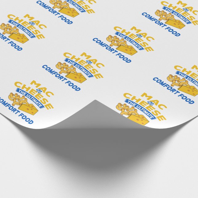 Mac n Cheese Wrapping Paper (Corner)