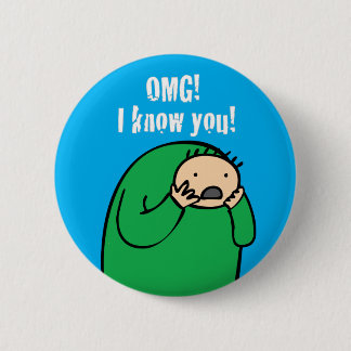 Mac OMG! Button (Blue)