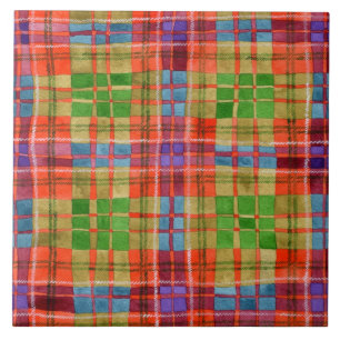MAC RAE TARTAN 6"X6" Ceramic Tile