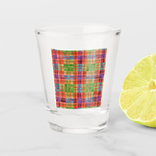 MAC RAE TARTAN Shot Glass