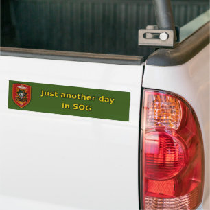 MAC V SOG Vietnam war veterans patch Bumper Stick Sticker