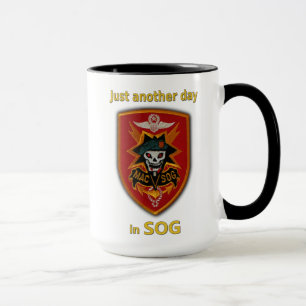 MAC V SOG Vietnam war veterans patch Mug