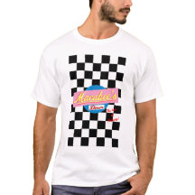 Macabee's Diner Chequered T-Shirt